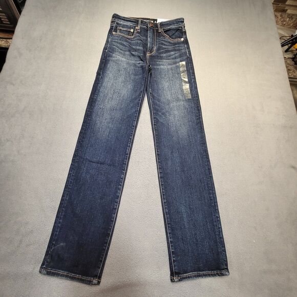American Eagle Outfitters Blue Straight Leg Jeans - Picture 1 of 9